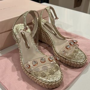 Sophia Webster Dina Wedge Espadrilles